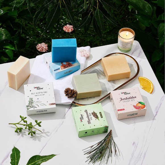 NWT Collection of 4 Love Salve Cold Pressed Soaps - Picture 4 of 4